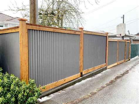 corrugated metal sheet fence|corrugated metal fence near me.